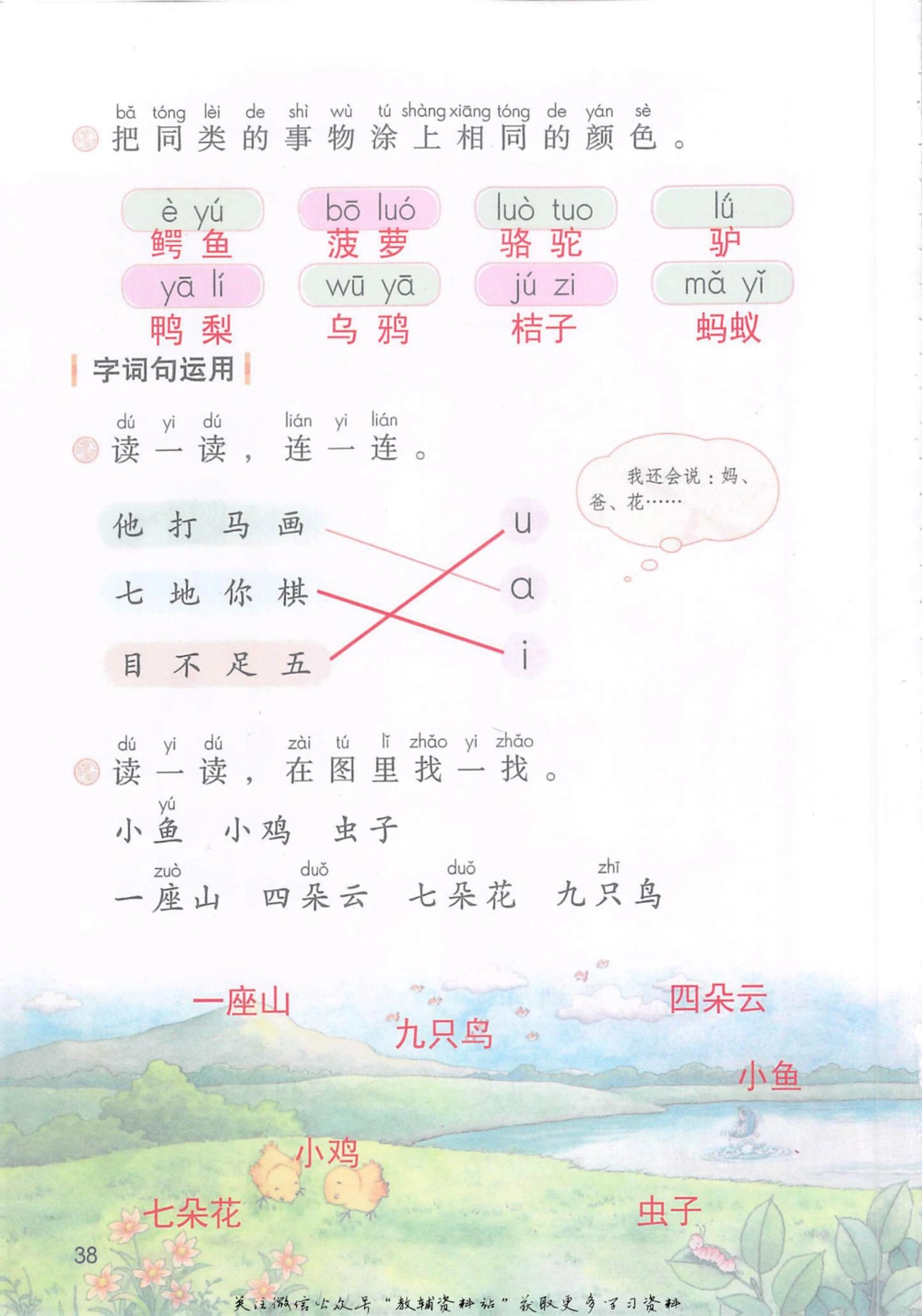 一年级上册语文部编版课堂笔记（抖音版）_小学初中学霸笔记类资料汇总6.33GB_小学同步课堂笔记2.76GB_1~6年级全册语文部编版课堂笔记