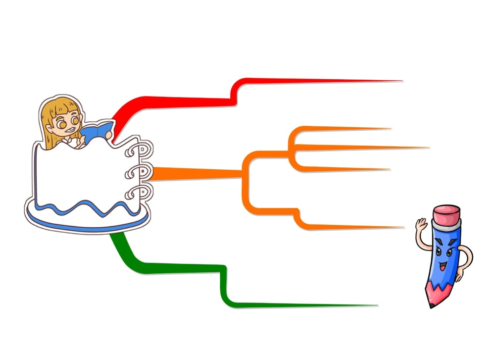 50套彩色导图_小学生思维导图模板50套