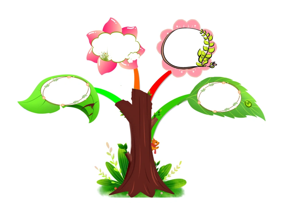 50套彩色导图_小学生思维导图模板50套