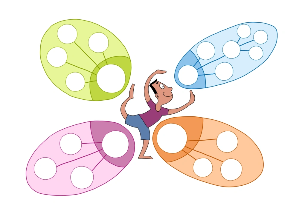 50套彩色导图_小学生思维导图模板50套