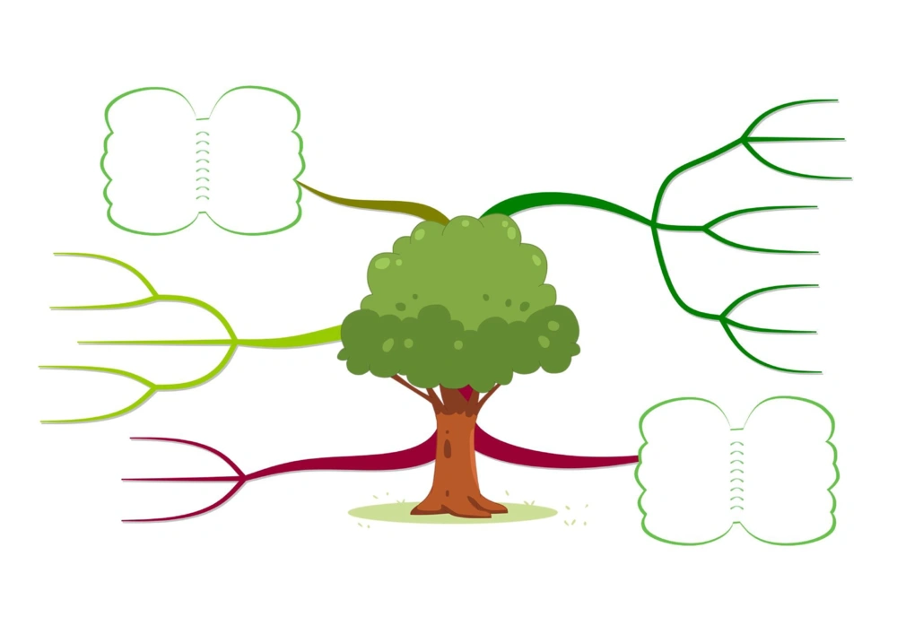 50套彩色导图_小学生思维导图模板50套