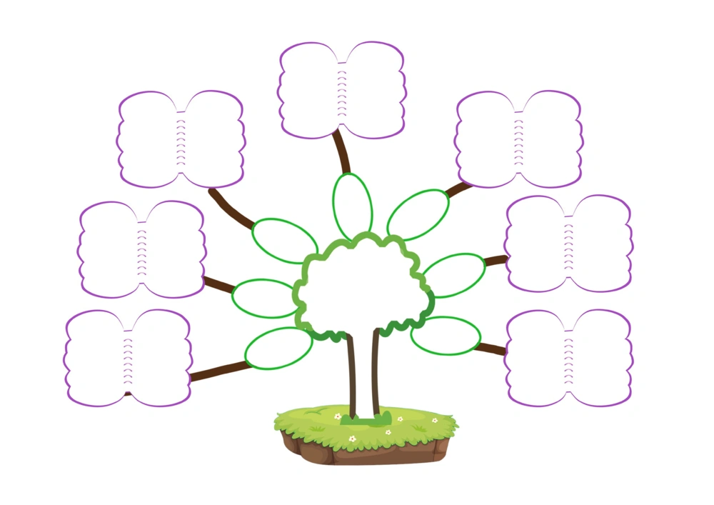 50套彩色导图_小学生思维导图模板50套