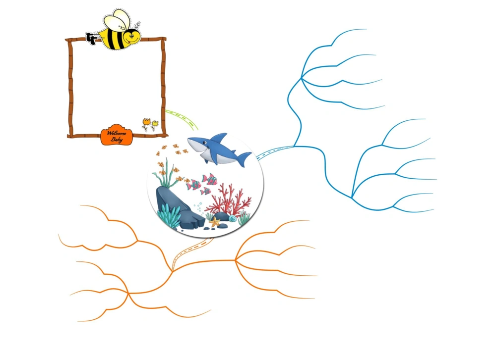 50套彩色导图_小学生思维导图模板50套