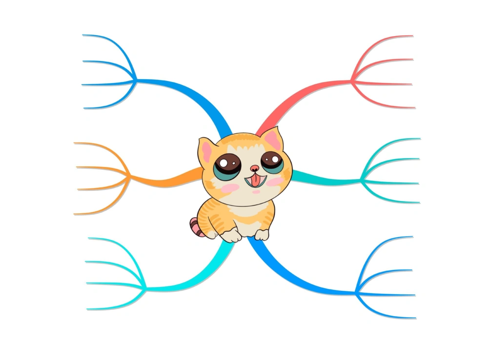 50套彩色导图_小学生思维导图模板50套