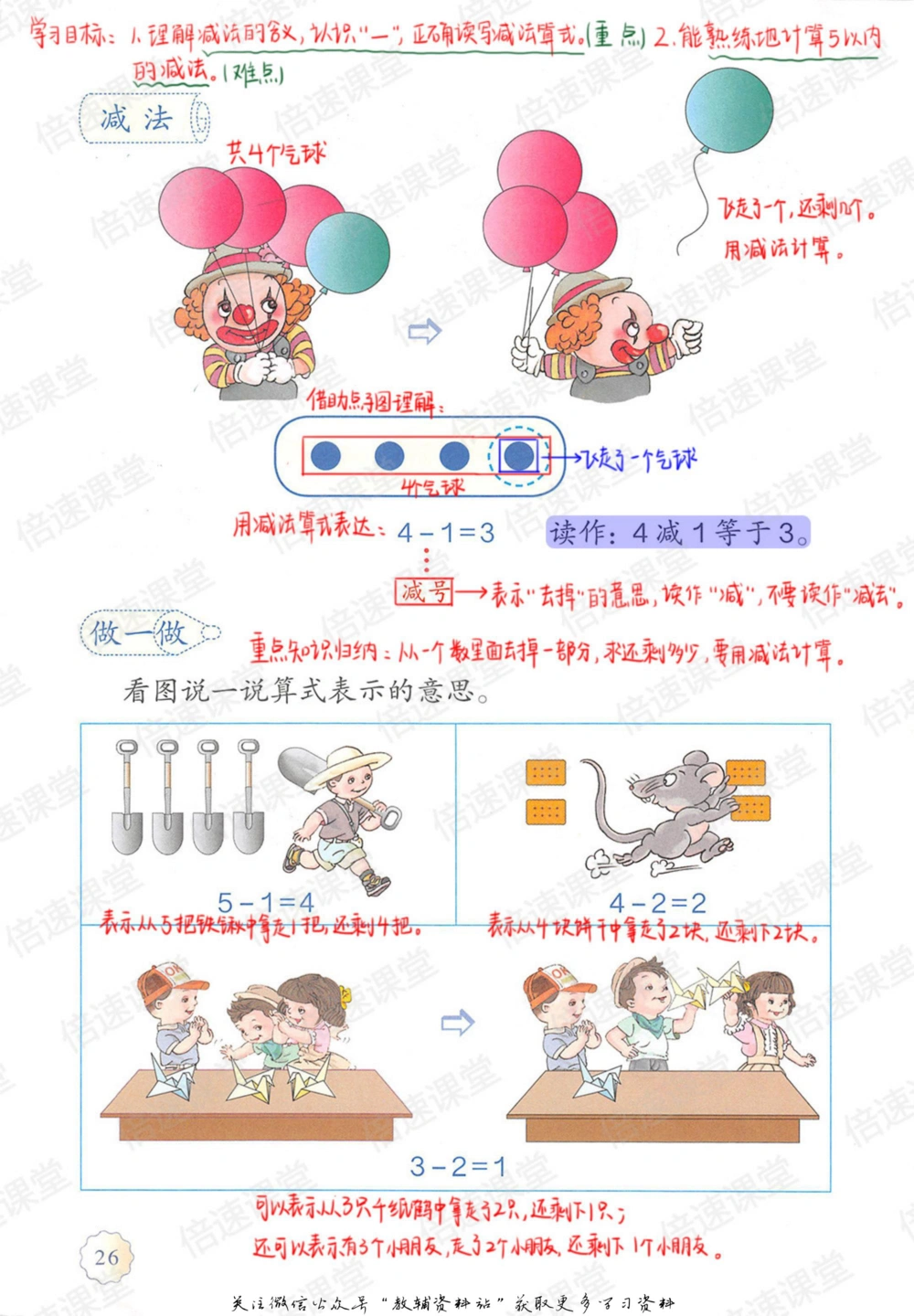 一年级上册数学人教版课堂笔记_小学初中学霸笔记类资料汇总6.33GB_小学同步课堂笔记2.76GB_1~6年级上册数学人教版课堂笔记