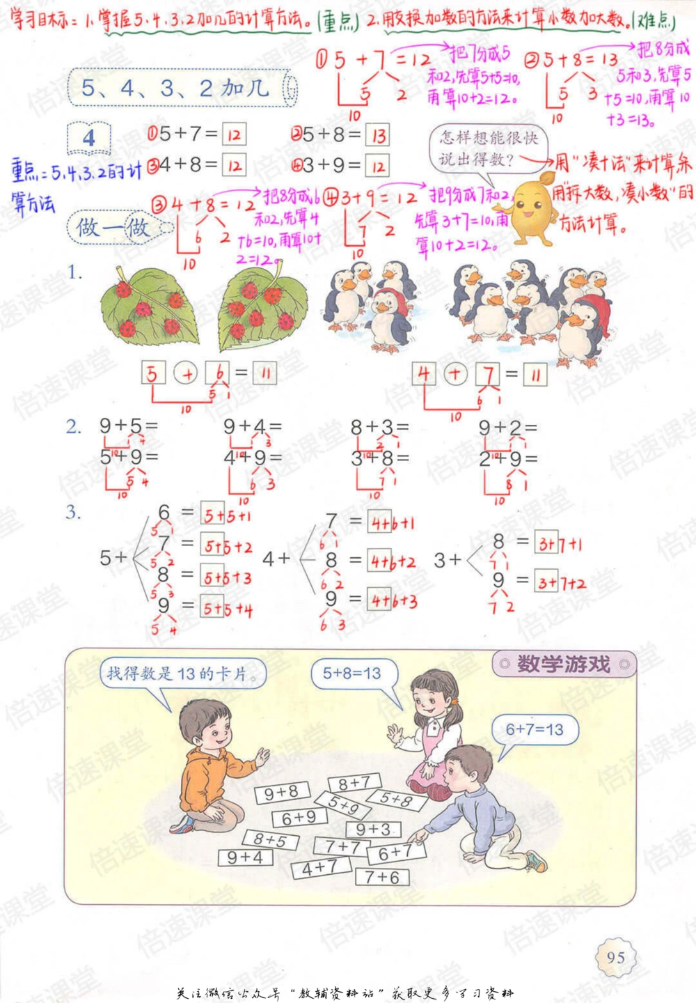 一年级上册数学人教版课堂笔记_小学初中学霸笔记类资料汇总6.33GB_小学同步课堂笔记2.76GB_1~6年级上册数学人教版课堂笔记