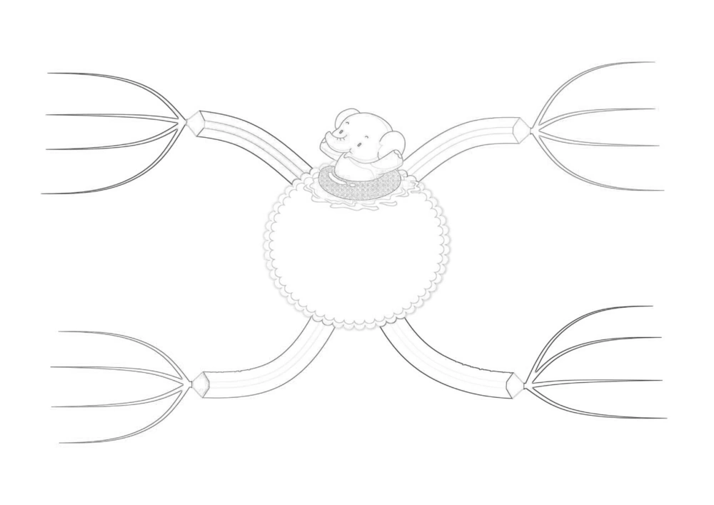 50套黑白导图_小学生思维导图模板50套