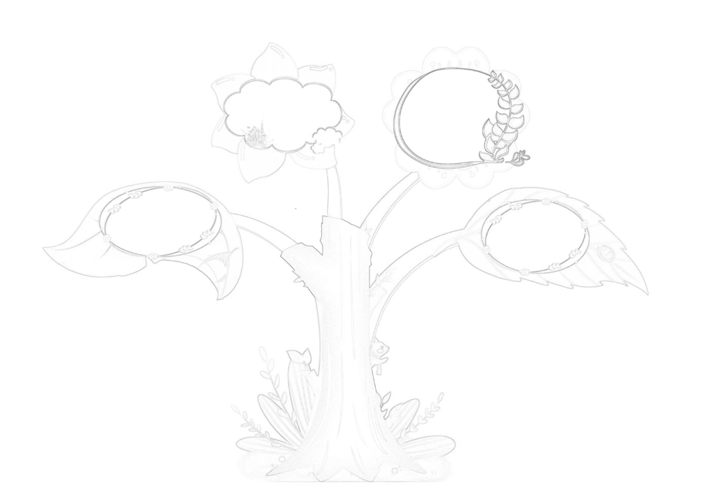 50套黑白导图_小学生思维导图模板50套