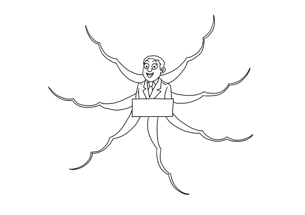 50套黑白导图_小学生思维导图模板50套