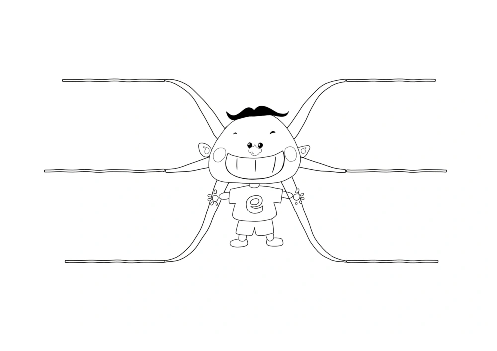 50套黑白导图_小学生思维导图模板50套