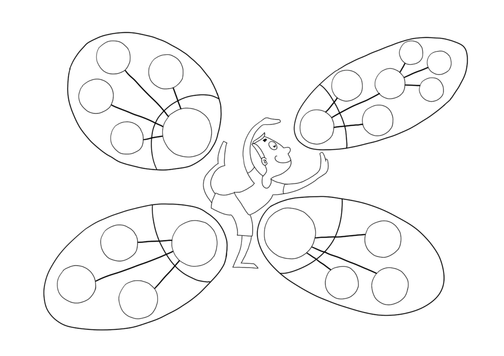 50套黑白导图_小学生思维导图模板50套