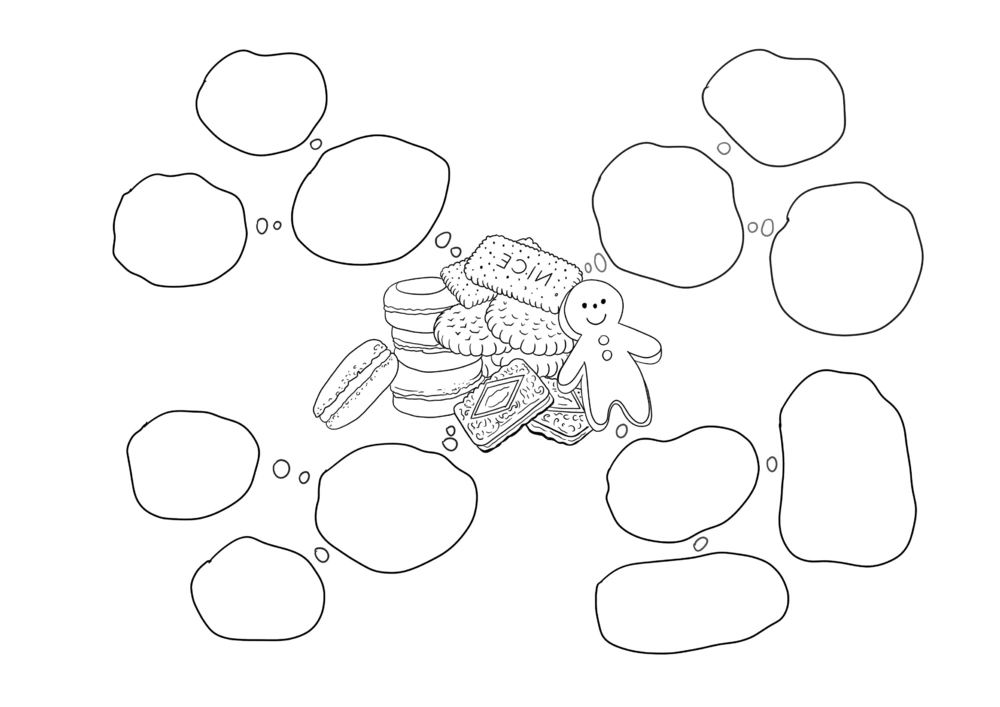50套黑白导图_小学生思维导图模板50套
