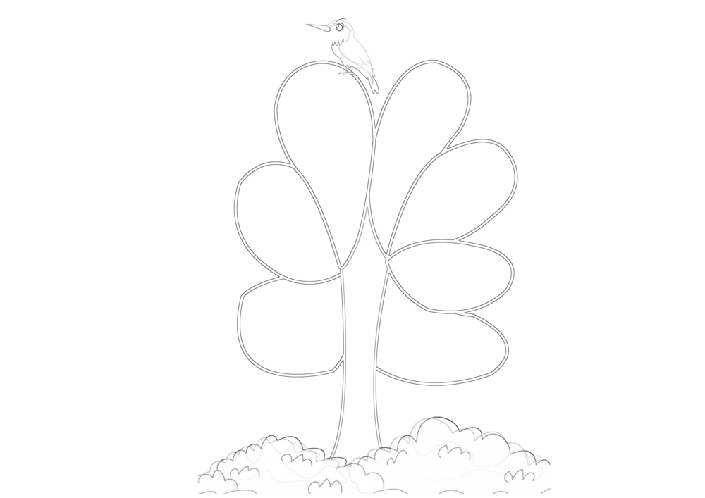 50套黑白导图_小学生思维导图模板50套