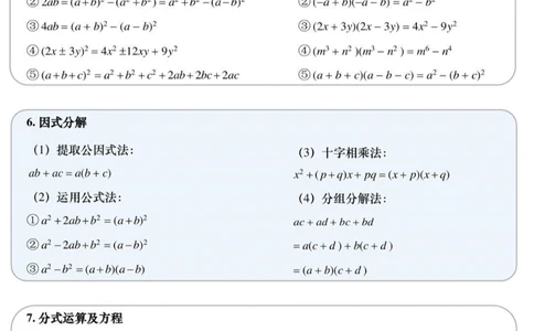 #初中数学_中小学精品资料(高清可打印)_初中大全集高清资料整理版