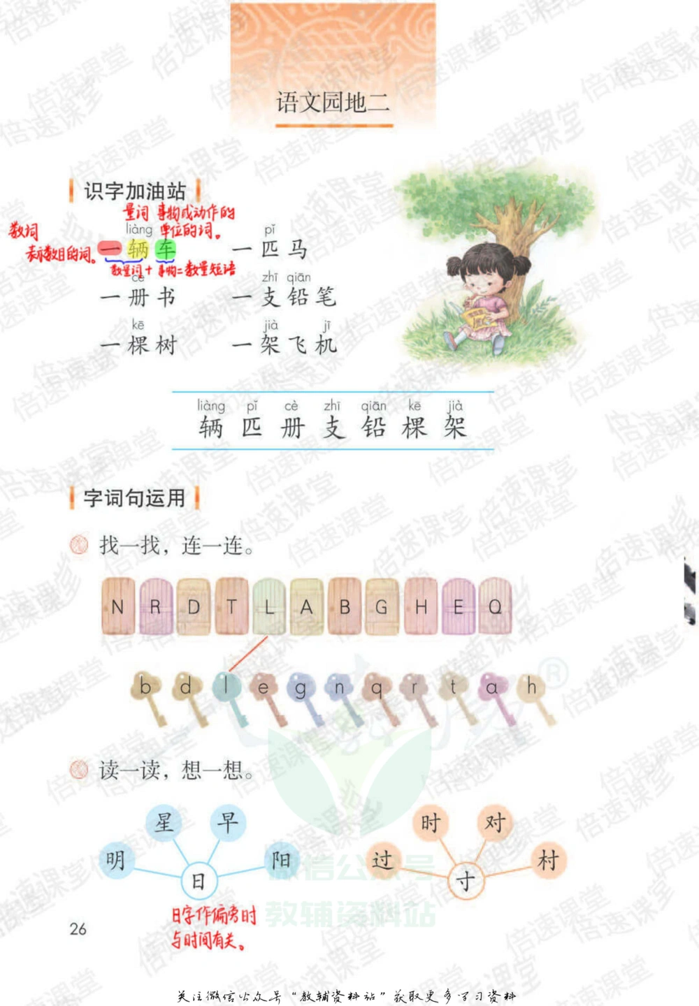 一年级下册语文部编版课堂笔记（倍速版）_小学初中学霸笔记类资料汇总6.33GB_小学同步课堂笔记2.76GB_1~6年级全册语文部编版课堂笔记