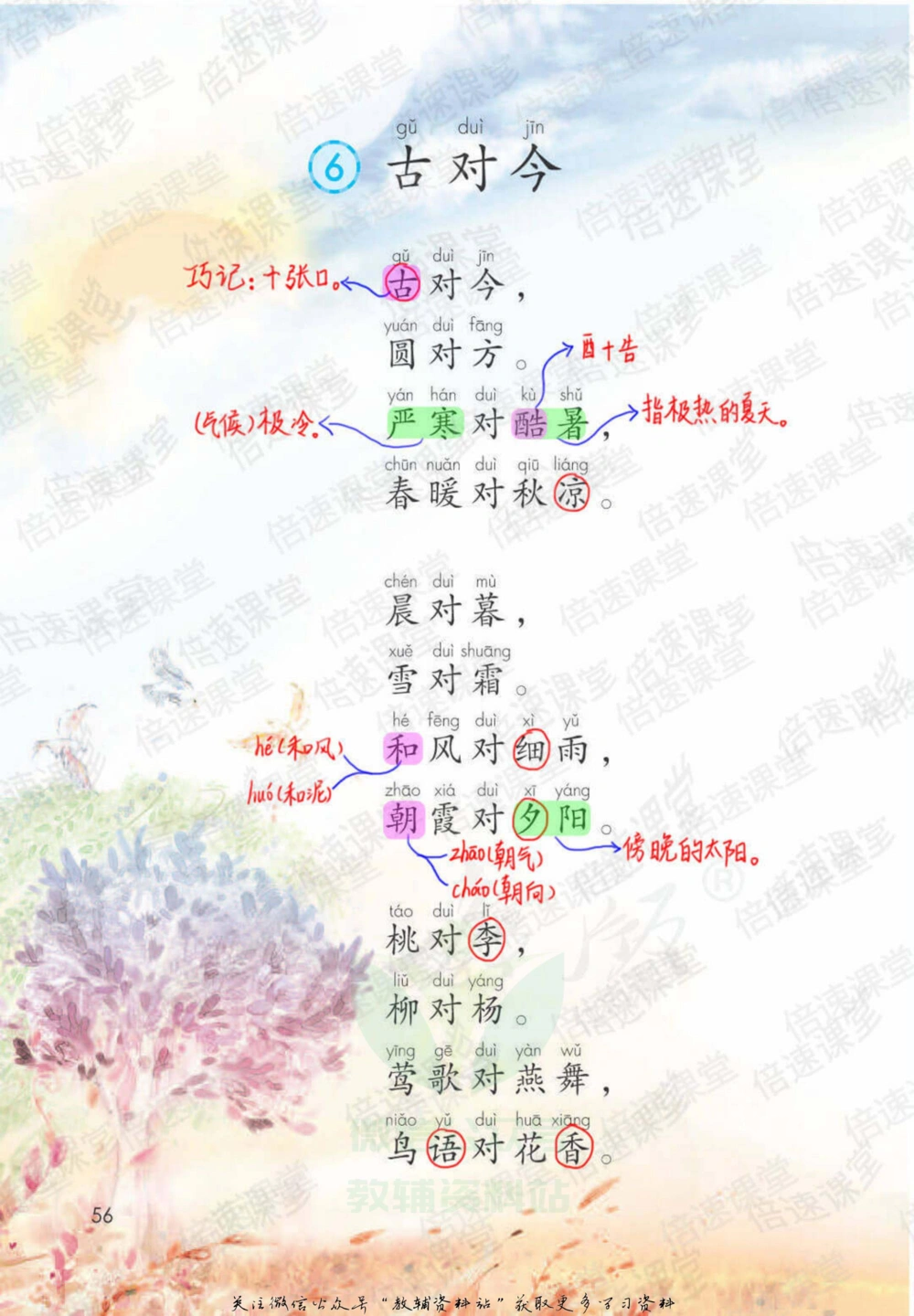 一年级下册语文部编版课堂笔记（倍速版）_小学初中学霸笔记类资料汇总6.33GB_小学同步课堂笔记2.76GB_1~6年级全册语文部编版课堂笔记