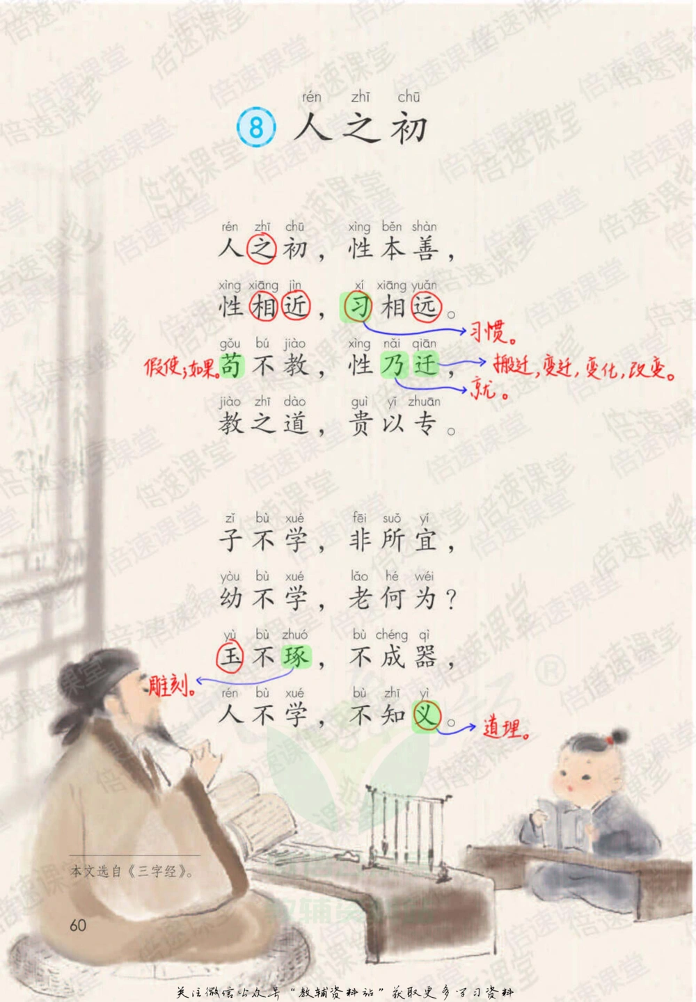 一年级下册语文部编版课堂笔记（倍速版）_小学初中学霸笔记类资料汇总6.33GB_小学同步课堂笔记2.76GB_1~6年级全册语文部编版课堂笔记