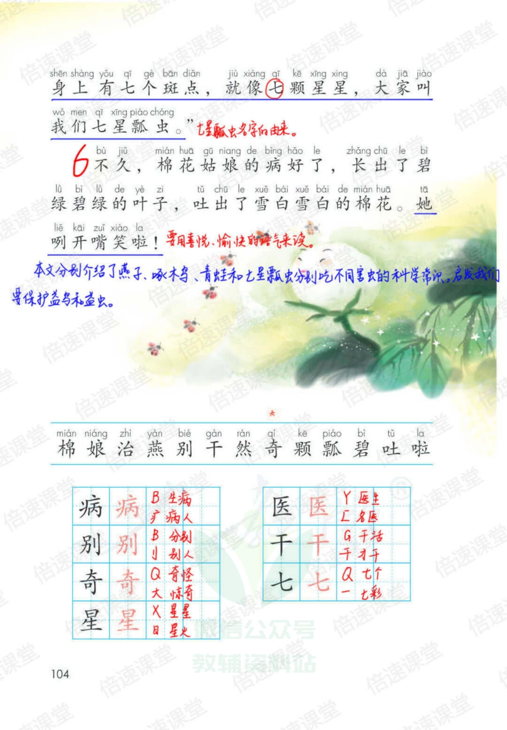 一年级下册语文部编版课堂笔记（倍速版）_小学初中学霸笔记类资料汇总6.33GB_小学同步课堂笔记2.76GB_1~6年级全册语文部编版课堂笔记
