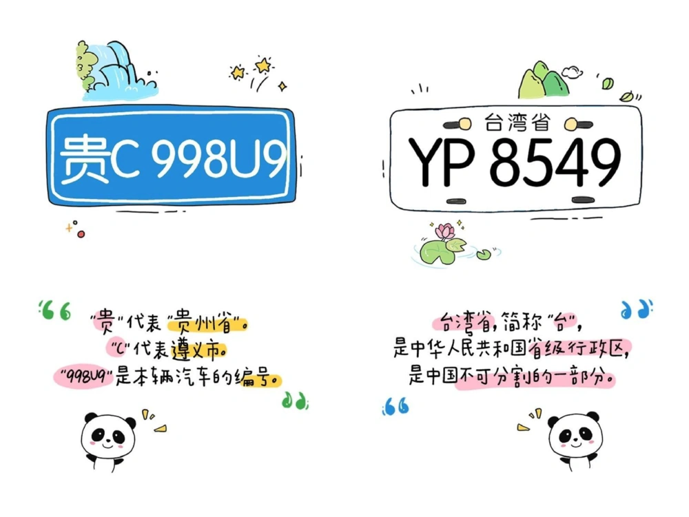 一天一个小百科&mdash;&mdash;各省车牌字母代码（二）_中小学精品资料(高清可打印)_百科知识大全集312份高清资料整理版