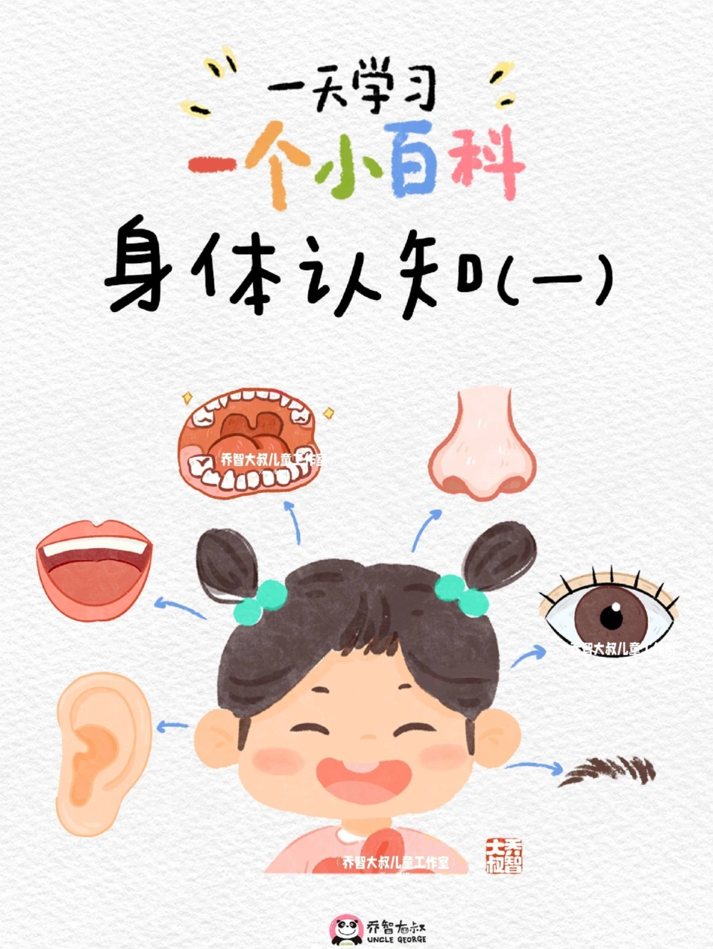 一天一个小百科&mdash;身体认知科普启蒙（一）_中小学精品资料(高清可打印)_百科知识大全集312份高清资料整理版