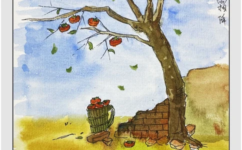 『霜降』一夜西风紧，叶落叠成诗_中小学精品资料(高清可打印)_古文化大全集628份高清资料整理版