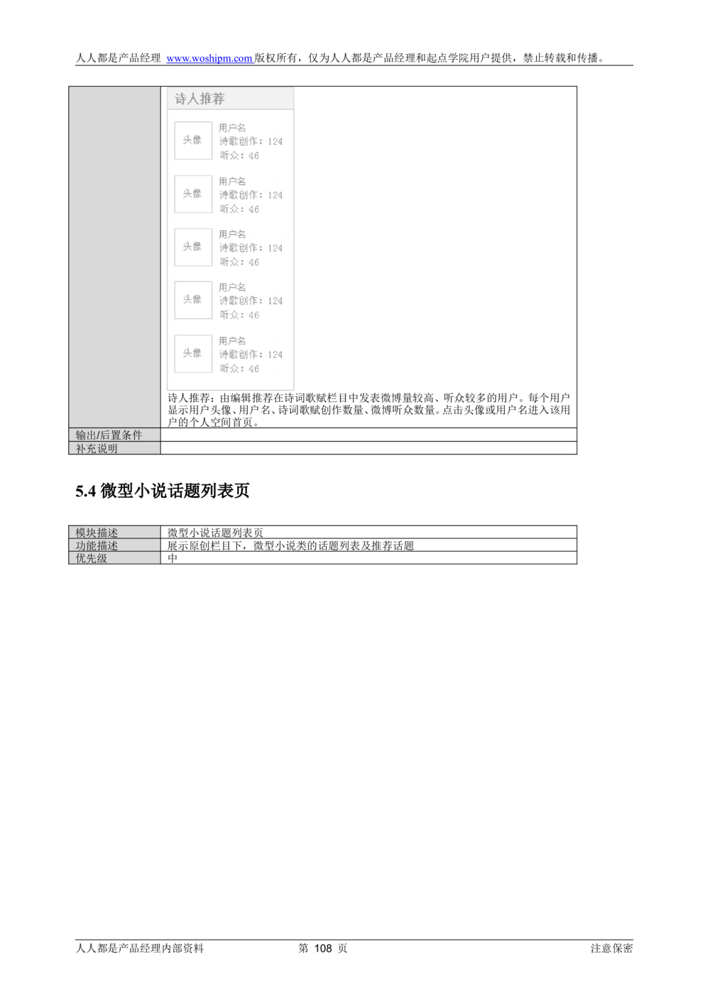 需求文档实例读书人频道产品需求-人人都是产品经理出品_436套软件开发需求文档_VD516-软件开发需求文档_10各类系统软件开发需求_更新内容_产品需求文档案例（73份）