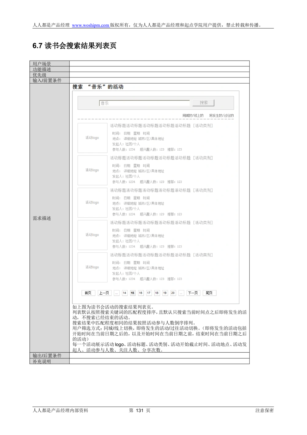 需求文档实例读书人频道产品需求-人人都是产品经理出品_436套软件开发需求文档_VD516-软件开发需求文档_10各类系统软件开发需求_更新内容_产品需求文档案例（73份）