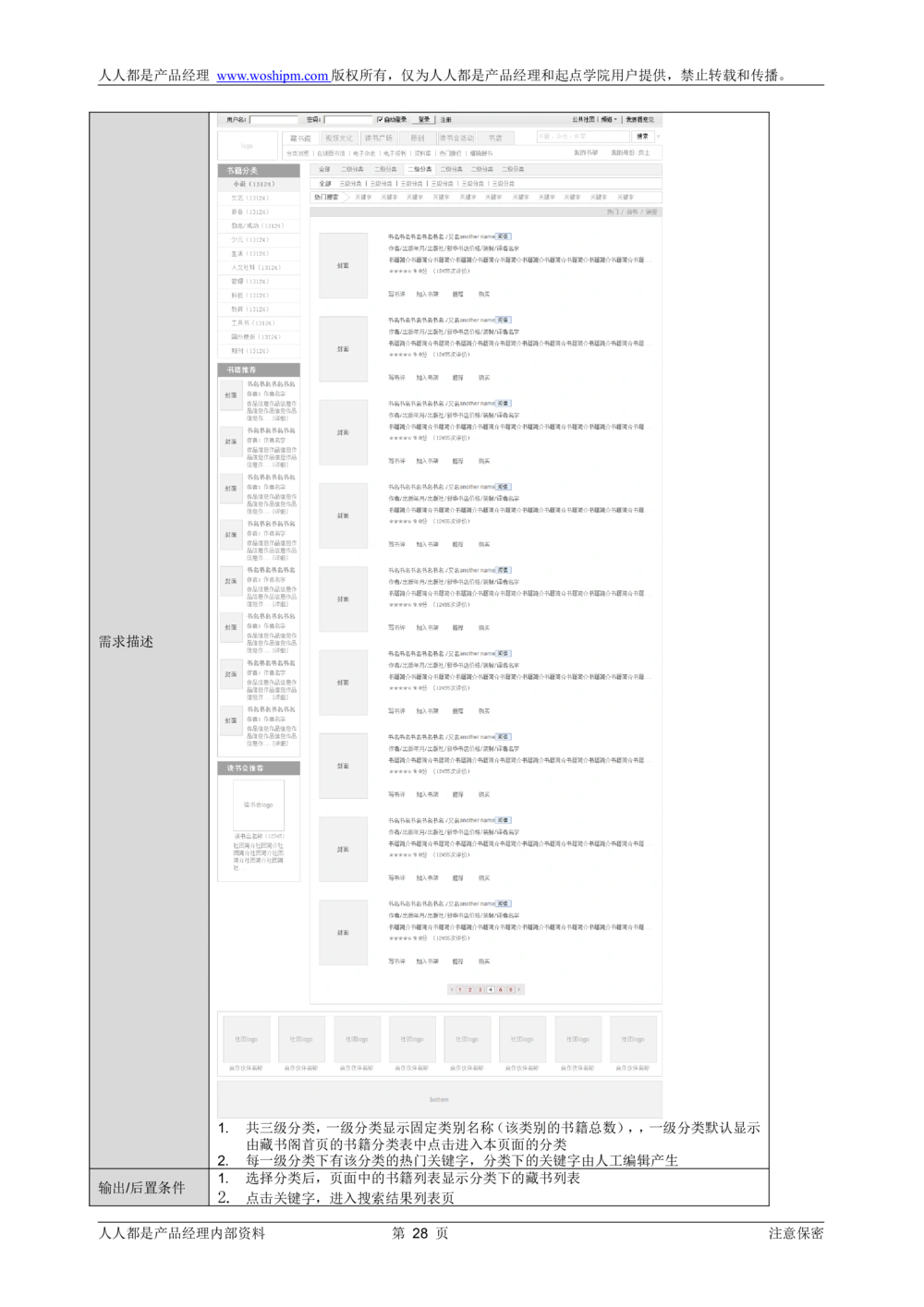 需求文档实例读书人频道产品需求-人人都是产品经理出品_436套软件开发需求文档_VD516-软件开发需求文档_10各类系统软件开发需求_更新内容_产品需求文档案例（73份）