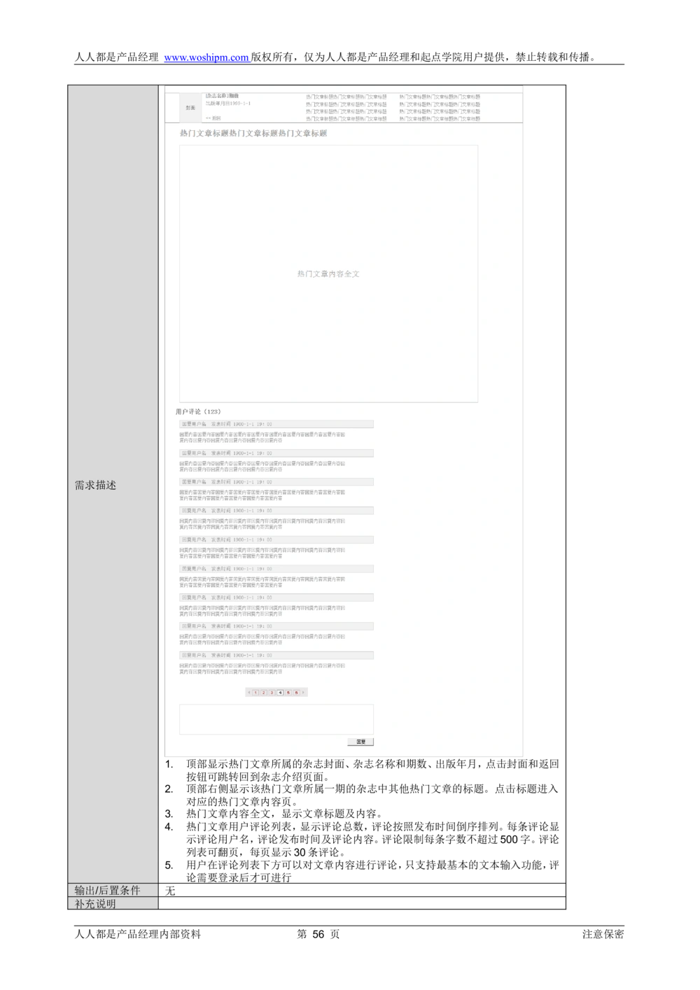 需求文档实例读书人频道产品需求-人人都是产品经理出品_436套软件开发需求文档_VD516-软件开发需求文档_10各类系统软件开发需求_更新内容_产品需求文档案例（73份）