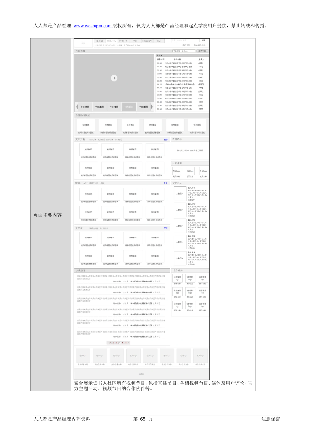 需求文档实例读书人频道产品需求-人人都是产品经理出品_436套软件开发需求文档_VD516-软件开发需求文档_10各类系统软件开发需求_更新内容_产品需求文档案例（73份）