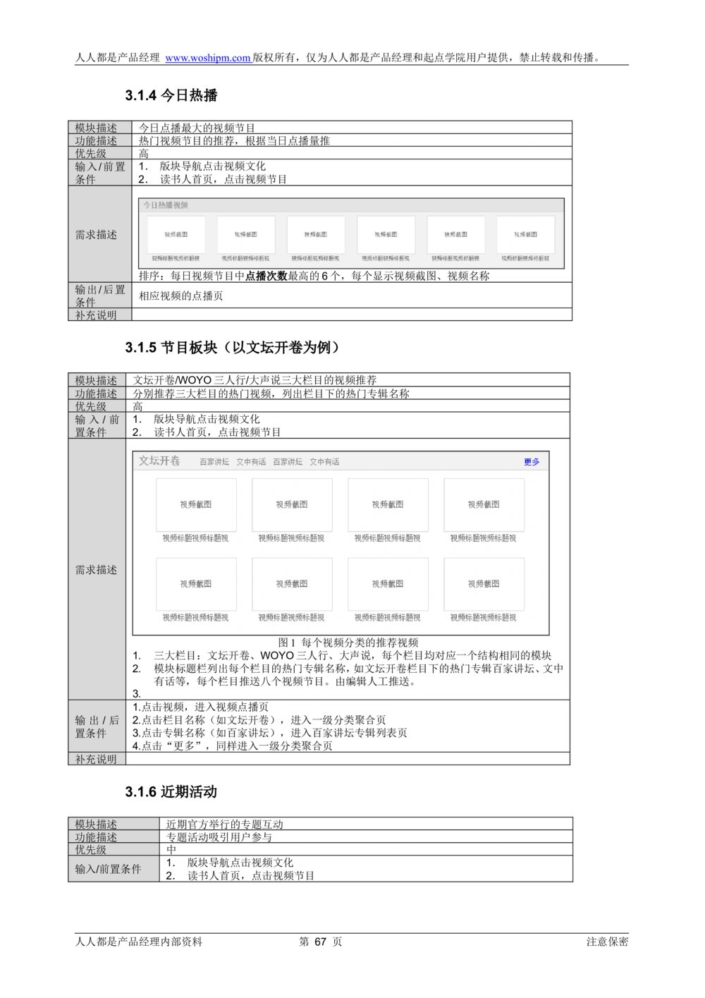 需求文档实例读书人频道产品需求-人人都是产品经理出品_436套软件开发需求文档_VD516-软件开发需求文档_10各类系统软件开发需求_更新内容_产品需求文档案例（73份）