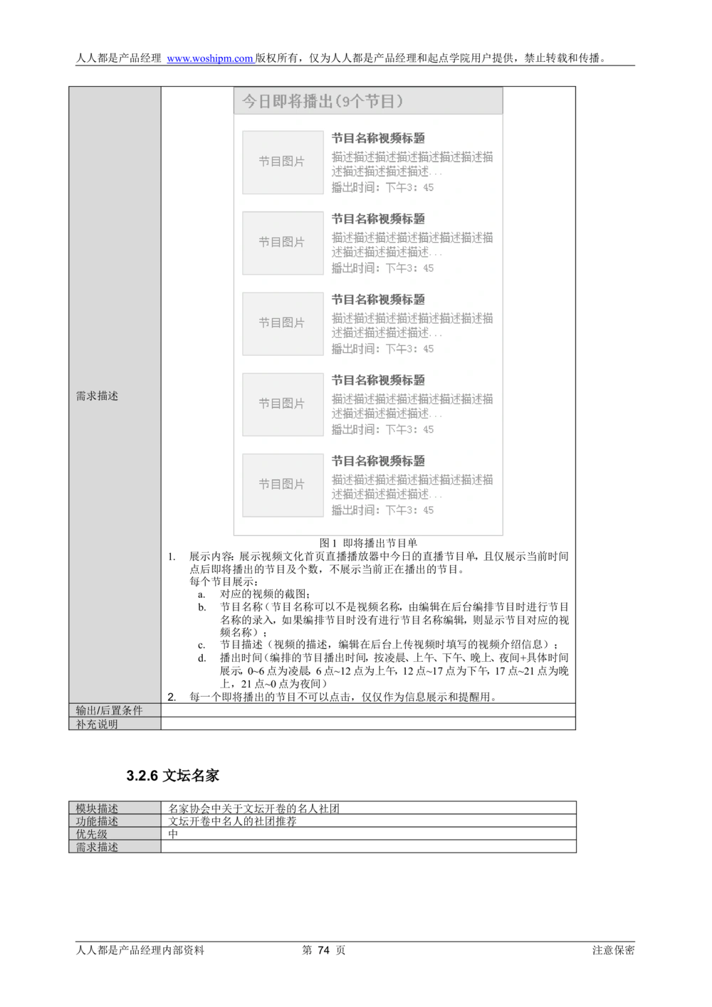 需求文档实例读书人频道产品需求-人人都是产品经理出品_436套软件开发需求文档_VD516-软件开发需求文档_10各类系统软件开发需求_更新内容_产品需求文档案例（73份）