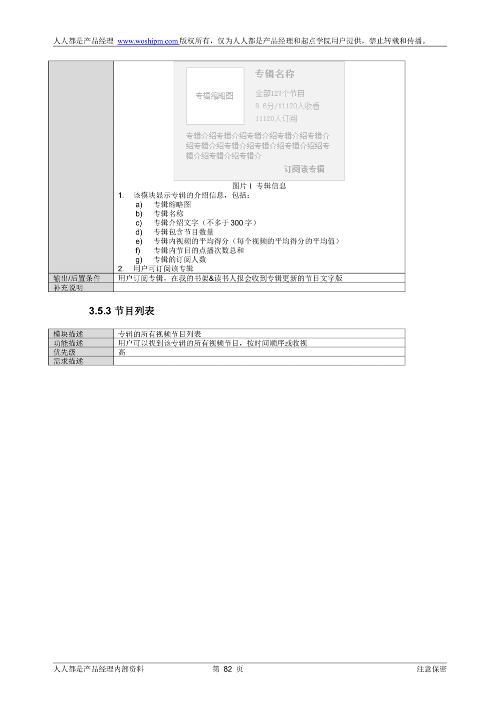 需求文档实例读书人频道产品需求-人人都是产品经理出品_436套软件开发需求文档_VD516-软件开发需求文档_10各类系统软件开发需求_更新内容_产品需求文档案例（73份）