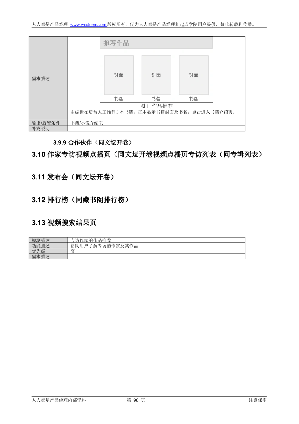需求文档实例读书人频道产品需求-人人都是产品经理出品_436套软件开发需求文档_VD516-软件开发需求文档_10各类系统软件开发需求_更新内容_产品需求文档案例（73份）