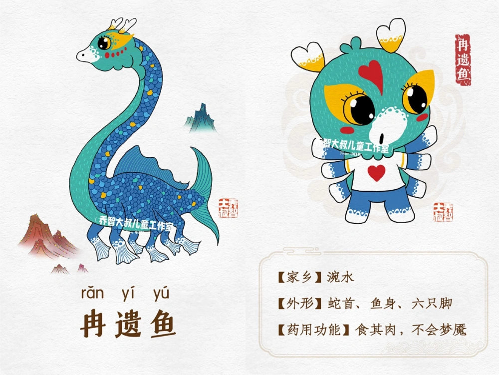 一天一个小百科&mdash;&mdash;山海经之神兽（三）_中小学精品资料(高清可打印)_百科知识大全集312份高清资料整理版