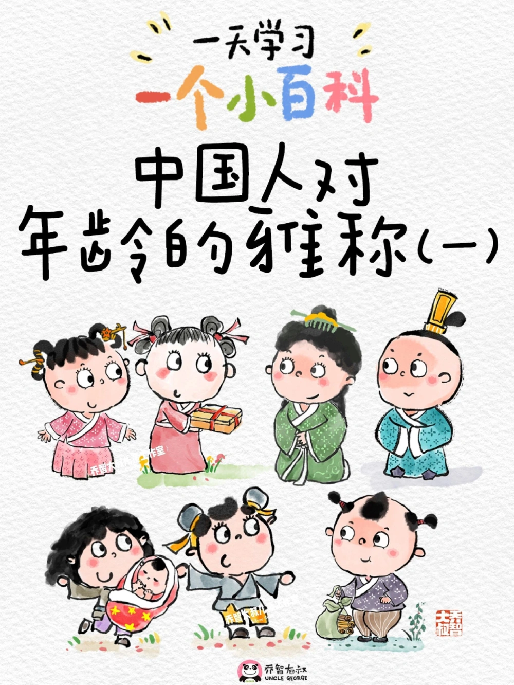 一天一个小百科&mdash;&mdash;中国人对年龄的雅称一_中小学精品资料(高清可打印)_百科知识大全集312份高清资料整理版