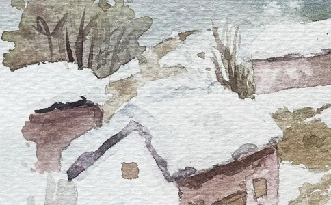 『大雪』日暮苍山远，天寒白屋贫_中小学精品资料(高清可打印)_古文化大全集628份高清资料整理版