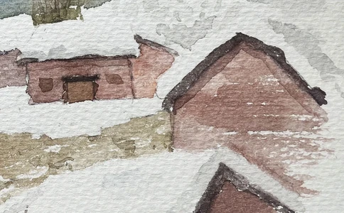 『大雪』日暮苍山远，天寒白屋贫_中小学精品资料(高清可打印)_古文化大全集628份高清资料整理版