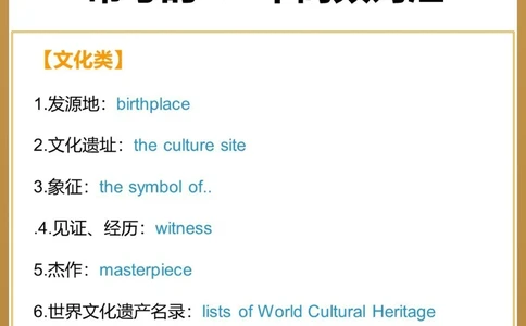 100个英语翻译高频词汇99%考试都会遇到_中小学精品资料(高清可打印)_初中大全集高清资料整理版