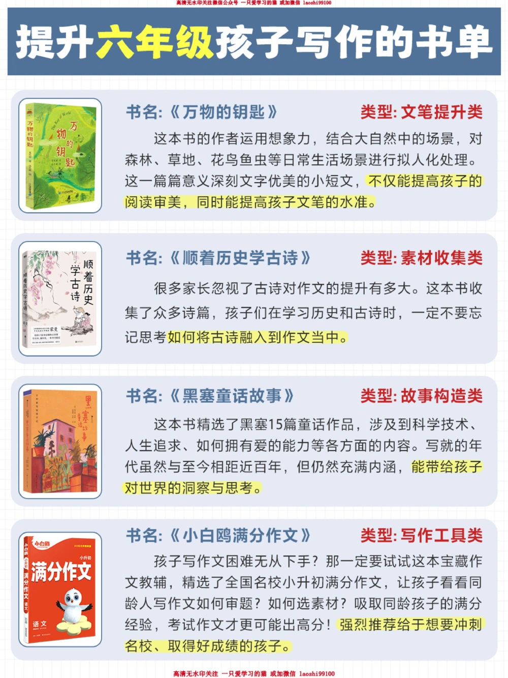 15本畅销书，轻松攻克小学作文-极力推荐_2025抖音最火小学全科全年级资料大全集超完整版_小学作文VIP资源禁止外传