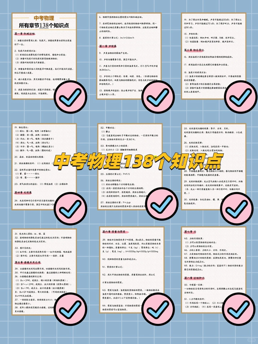 90天学完，中高考拿捏！理化生3大类复习资料_中小学精品资料(高清可打印)_高中大全集高清资料整理版