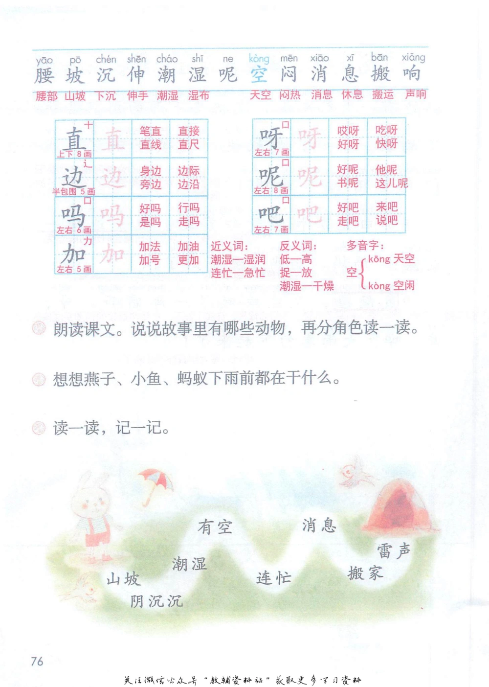 一年级下册语文部编版课堂笔记（抖音版）_小学初中学霸笔记类资料汇总6.33GB_小学同步课堂笔记2.76GB_1~6年级全册语文部编版课堂笔记