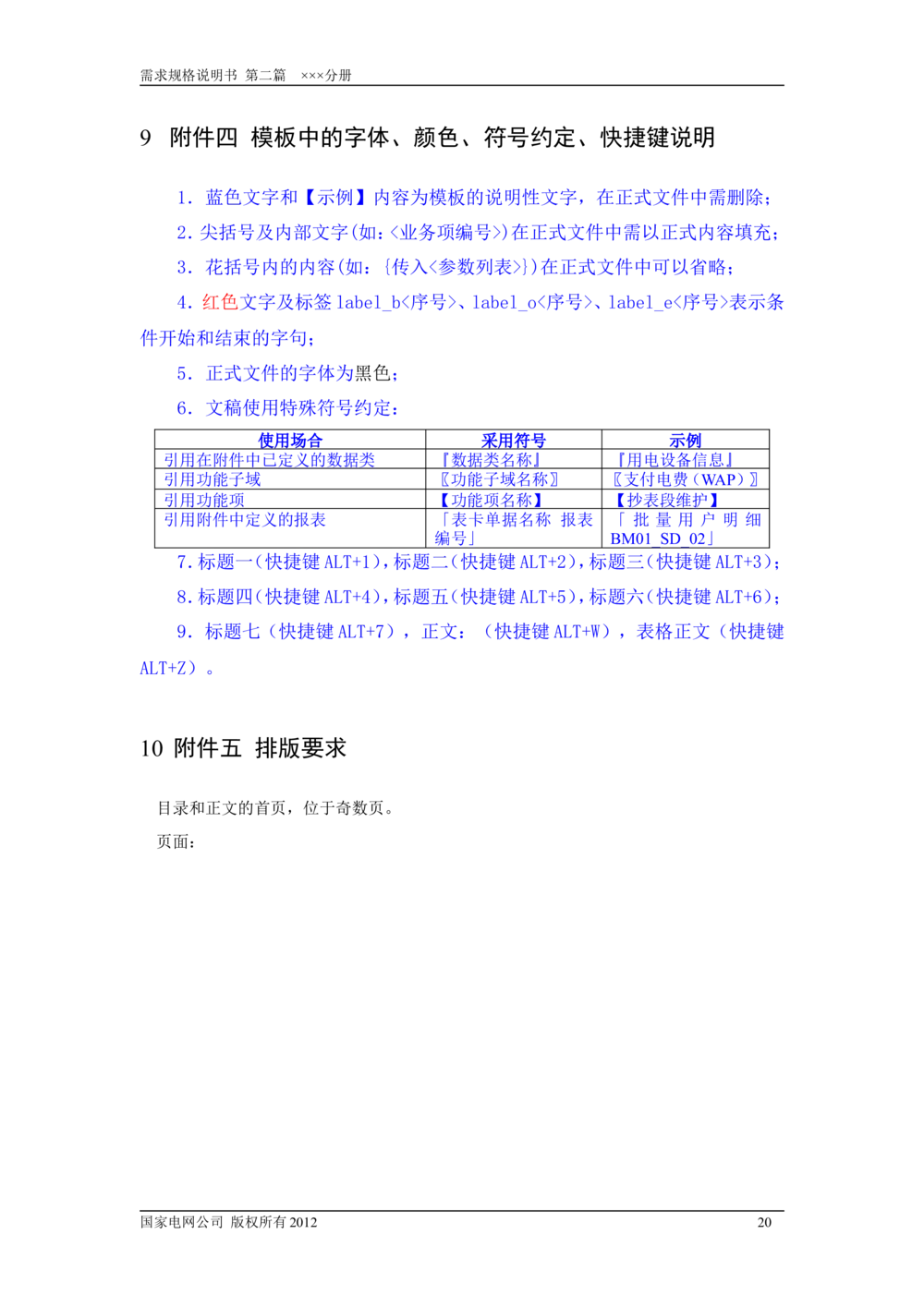 需求规格说明书模板（第二篇_436套软件开发需求文档_VD516-软件开发需求文档_10各类系统软件开发需求