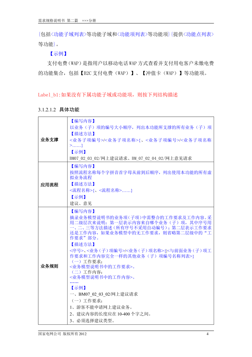 需求规格说明书模板（第二篇_436套软件开发需求文档_VD516-软件开发需求文档_10各类系统软件开发需求