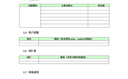 软件产品需求文档(PRD)模板_436套软件开发需求文档_VD516-软件开发需求文档_10各类系统软件开发需求_更新内容_产品需求文档案例（73份）