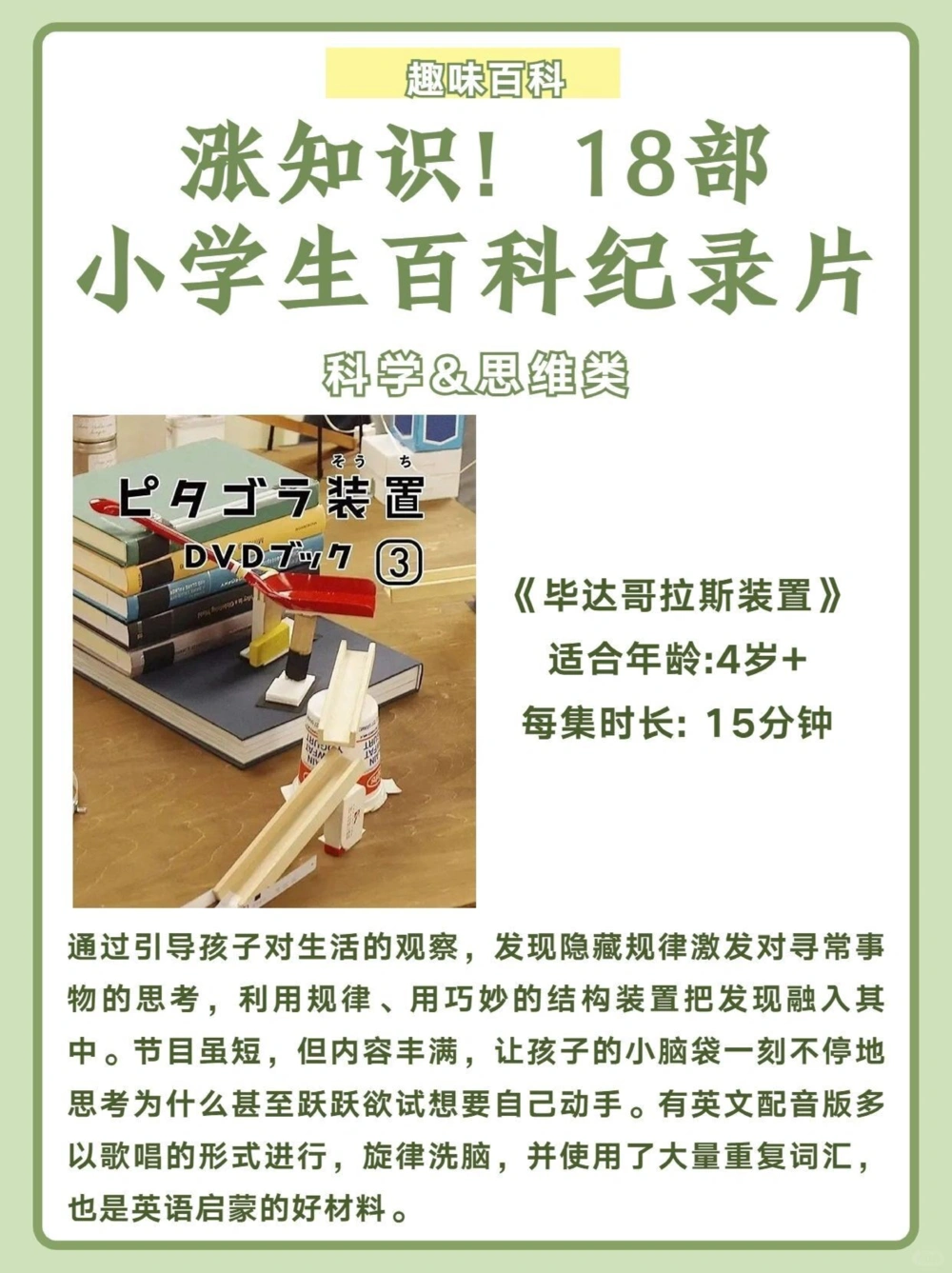 18部小学生百科纪录片收藏起来涨知识️_中小学精品资料(高清可打印)_百科知识大全集312份高清资料整理版