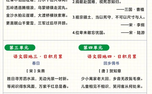 6年级这些课文你都背会了吗？考试90%会考_中小学精品资料(高清可打印)_小学大全集高清资料整理版_六年级大全集高清资料整理版_六年级语文