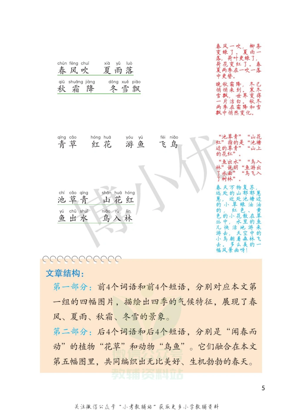 一年级下册语文部编版课堂笔记（博小优）_小学初中学霸笔记类资料汇总6.33GB_小学同步课堂笔记2.76GB_1~6年级全册语文部编版课堂笔记