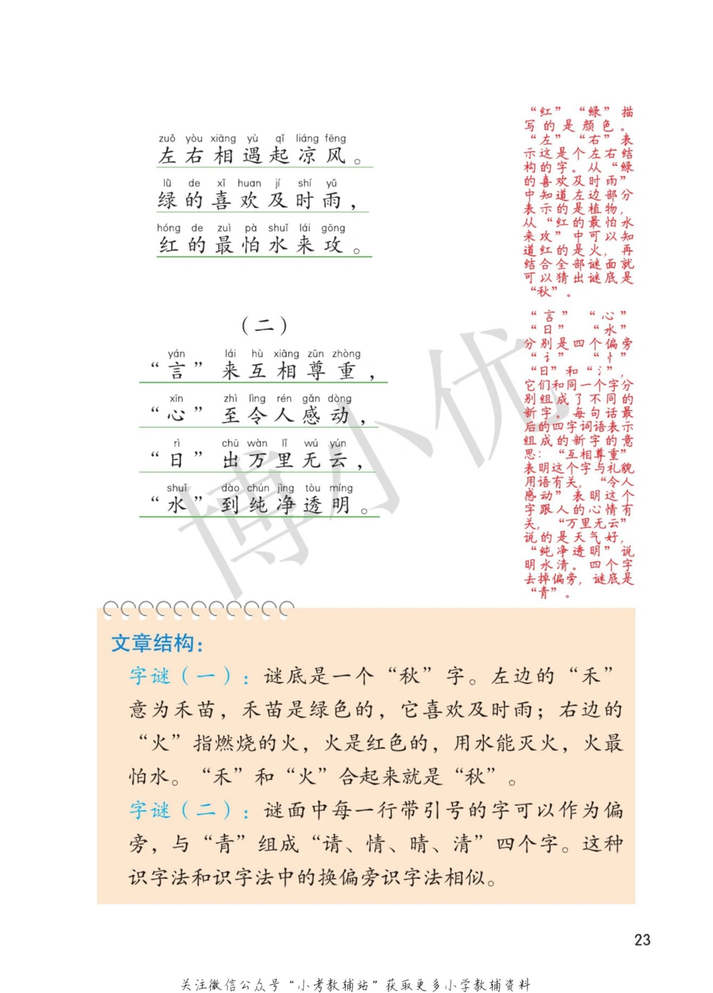 一年级下册语文部编版课堂笔记（博小优）_小学初中学霸笔记类资料汇总6.33GB_小学同步课堂笔记2.76GB_1~6年级全册语文部编版课堂笔记