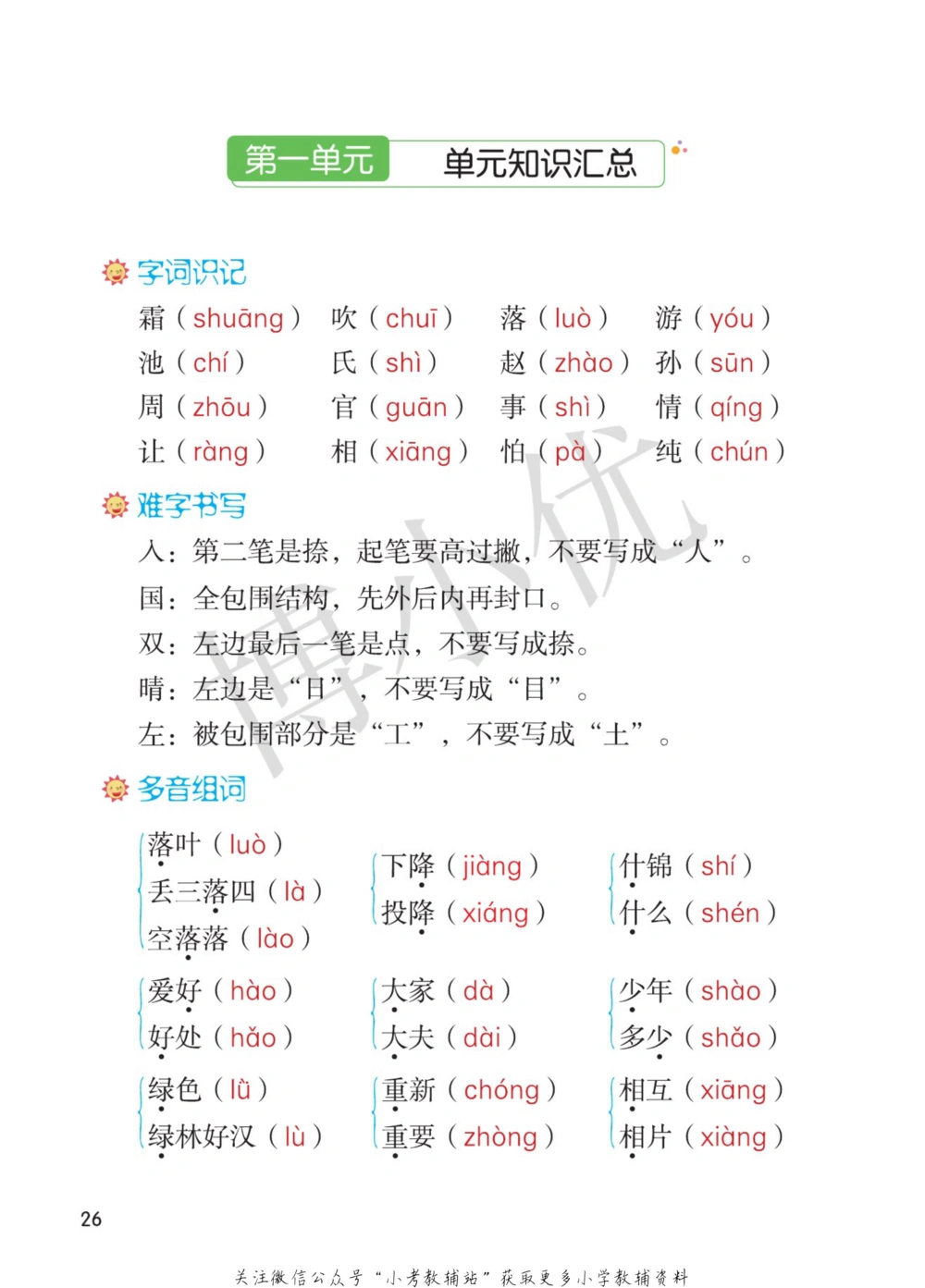 一年级下册语文部编版课堂笔记（博小优）_小学初中学霸笔记类资料汇总6.33GB_小学同步课堂笔记2.76GB_1~6年级全册语文部编版课堂笔记